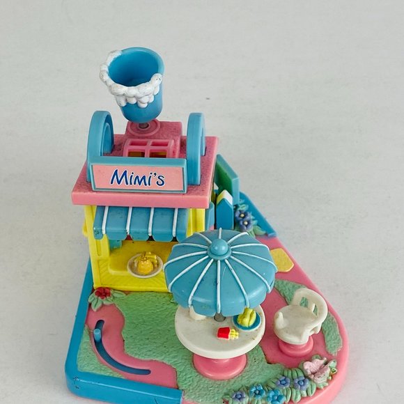 Polly Pocket Bluebird 1994 Mimi's Ice Cream Shop Building Kids Pretend P… - Picture 7 of 11